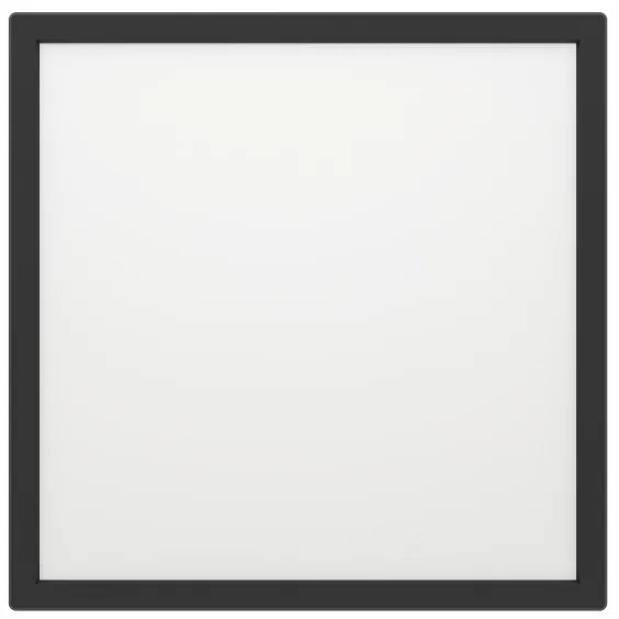 Eglo 901442-LED Kúpeľňové stropné svietidlo ROVITO 13,4W/230V 29x29cm IP44 čierna