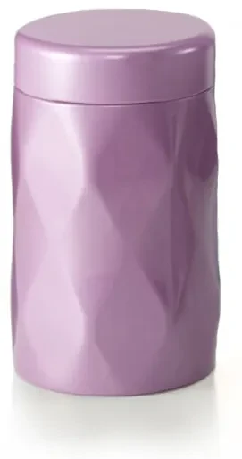 Dóza na čaj Krystal - ružová