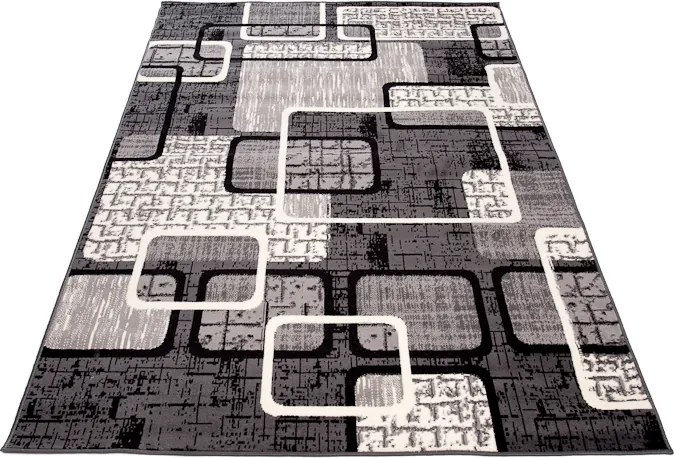 TA Koberec K859A TMAVO SIVÁ LACNÁ PP CRM Rozmer: 300x400 cm