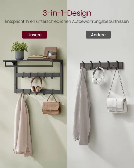 Nástenná polica LCR101B04