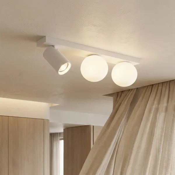 Brilagi - Bodové svietidlo SELE BALL 1xGU10/30W/230V + 2xG9/10W biela