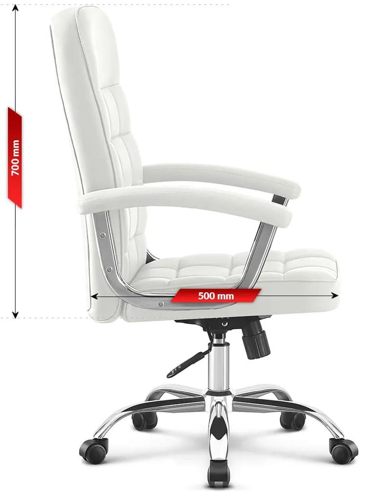 Hells Otočná kancelárska stolička Hell's Chair HC-1020 biela