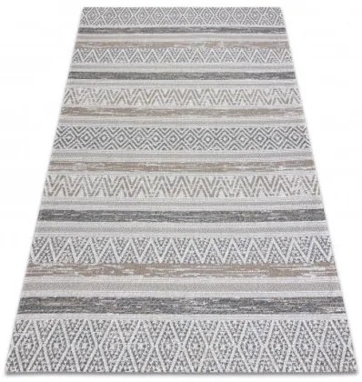 Koberec EKO SIZAL BOHO Casa Zygzak 2806 krém / taupe