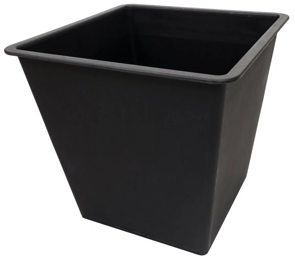 Kvetináč HWC-L25, 60x33x33cm, akáciové drevo - hnedá