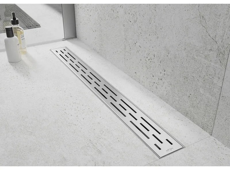 Mexen Flat 360 ° M01 rotačný lineárny odtok 60 cm, chróm - 1020060-40