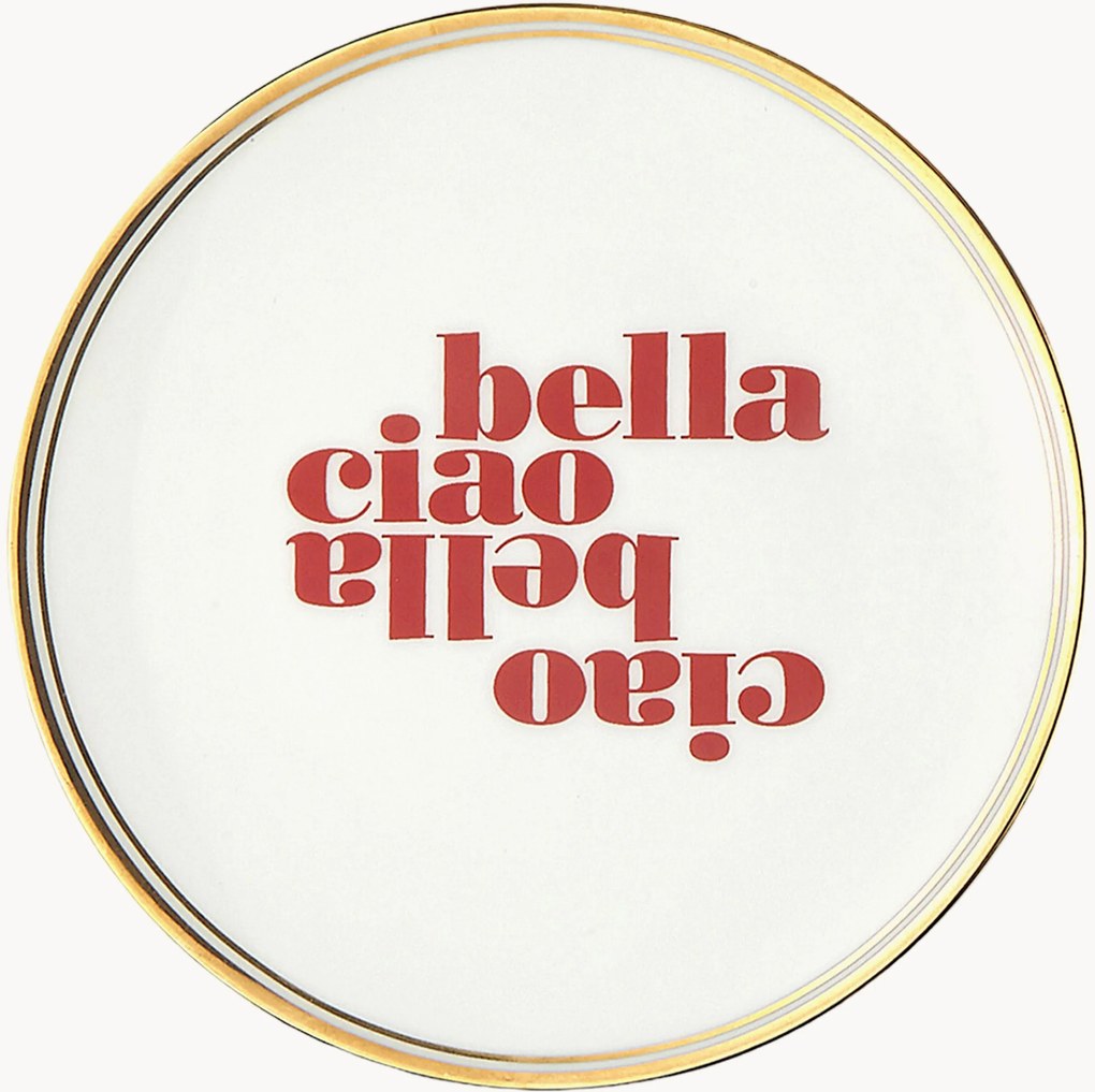 Ručne vyrobený dezertný tanier Tavola Scomposta