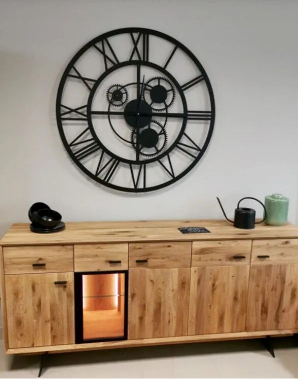 Veľké hodiny na stenu Compose 100 cm