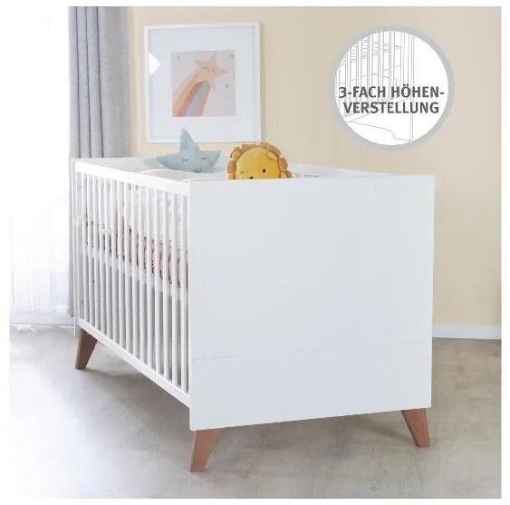 roba Kombinovaná detská postieľka Ole, 70 x 140 cm  (100397017)