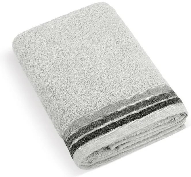 Froté uterák Bellatex Léga sivý , 50 x 100 cm, 50 x 100 cm