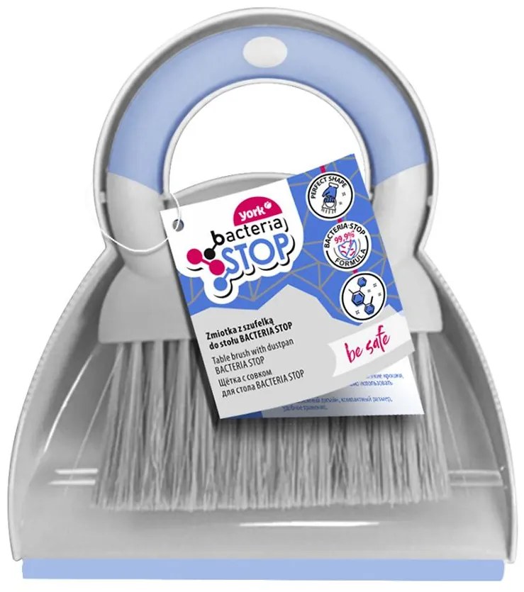 Metlička s lopatkou na stôl Bacteria Stop