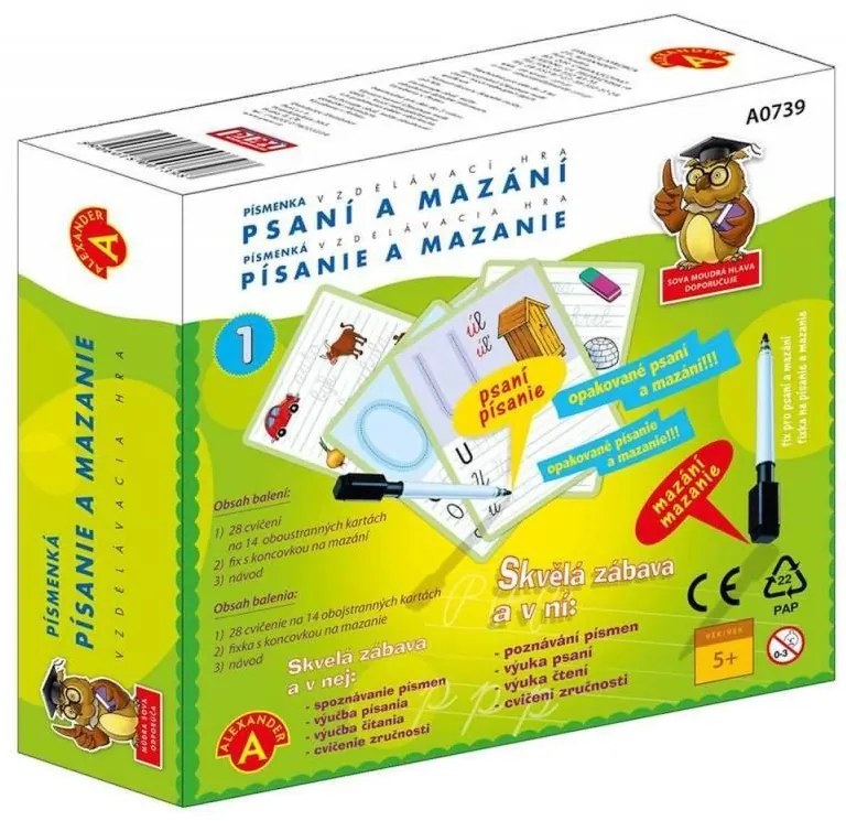 Alexander Písmenka: Psaní a mazání