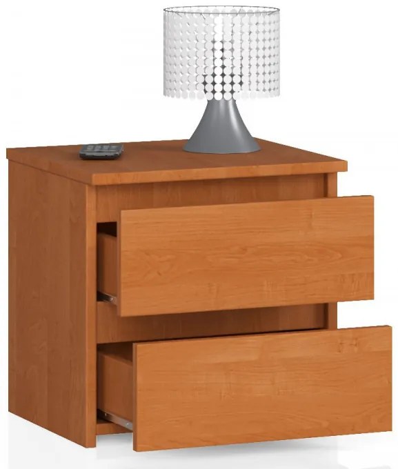 Nočný stolík CL2 2SZ CLP olcha
