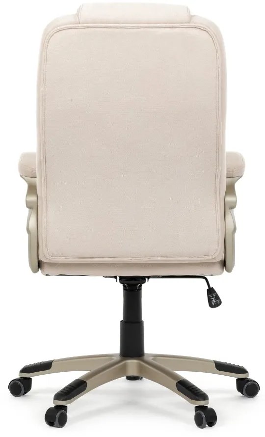 Kancelárske kreslo DEXTER — látka, béžová