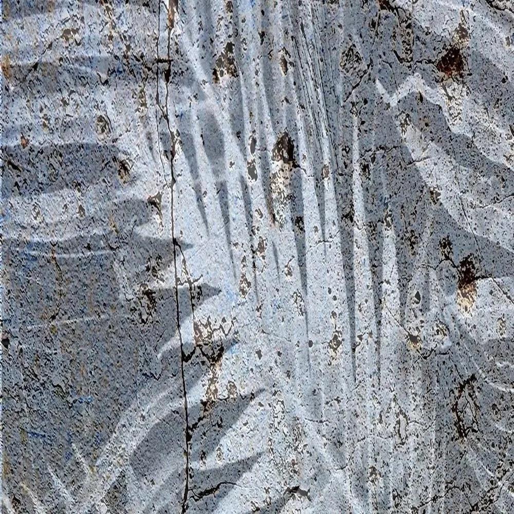 Ozdobný paraván, Palmová inspirace - 145x170 cm, štvordielny, korkový paraván