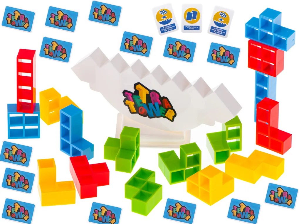 KIK Tetris balančná hra s blokmi, logická skladačka pre deti