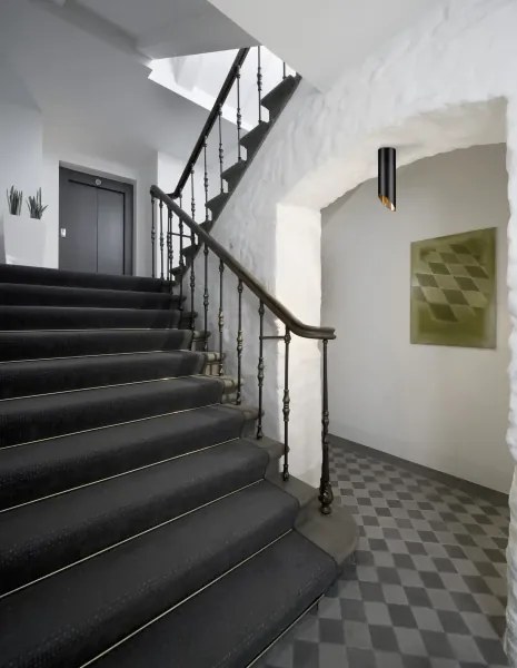 Moderné stropné svietidlo Oslo čierne