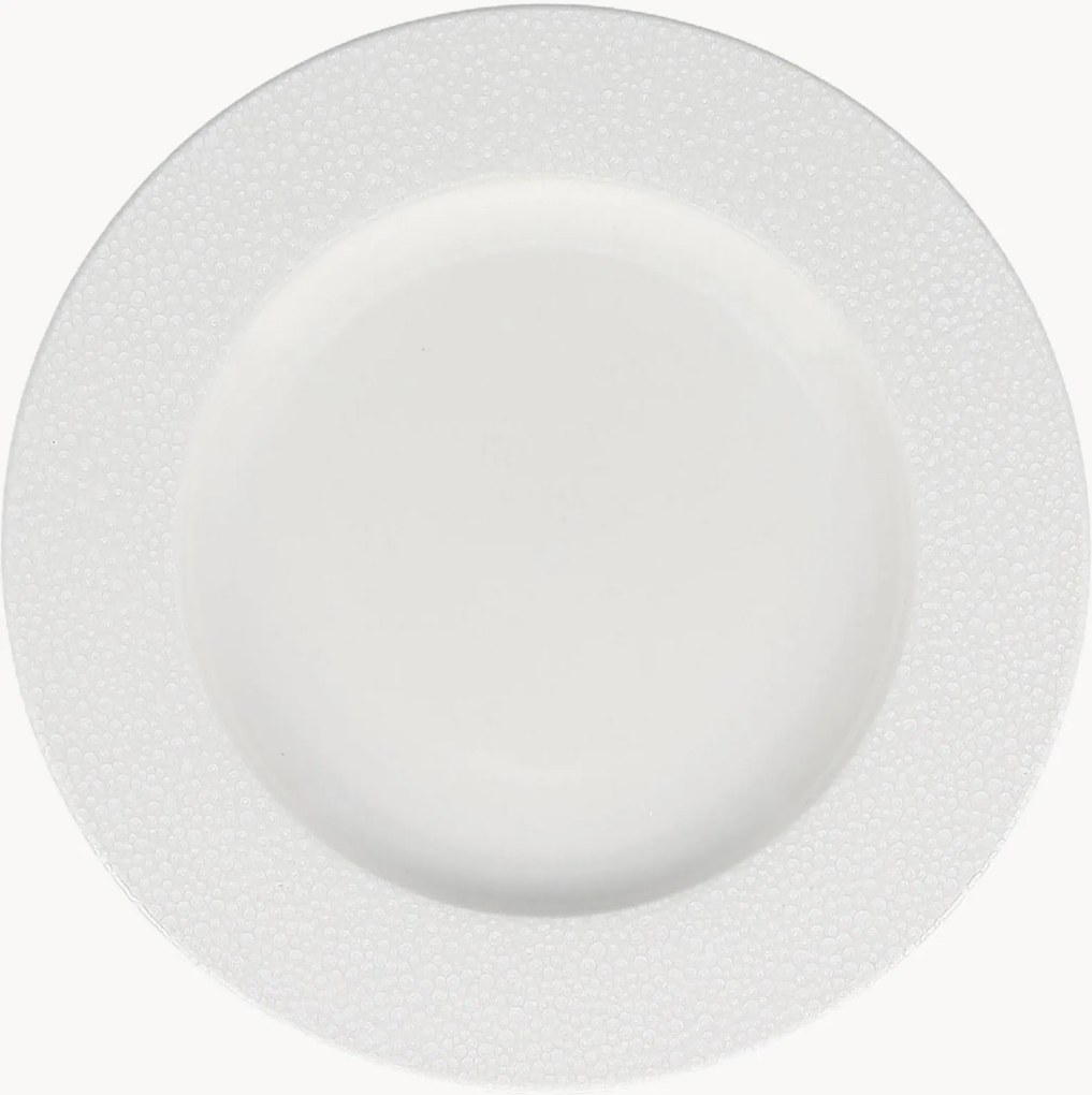 Porcelánové dezertné taniere's lemom Astro, 6 ks