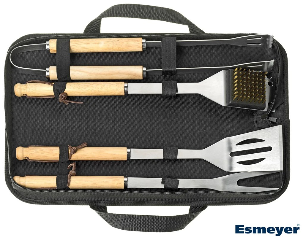 Esmeyer Príslušenstvo na grilovanie, 4-dielna súprava (100343401)