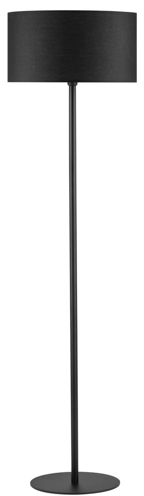 LED čierna stojaca lampa Sibnia