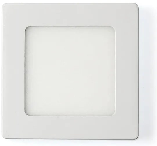 BERGE LED panel štvorcový 120x120x20mm prisadený - 6W - 230V - 390Lm - neutrálny