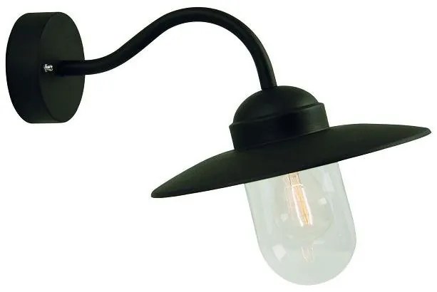 Praktická venkovní lampa NORDLUX Luxembourg - Ø 260 x 270 x 390 mm, černá - 22671003