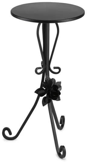 Stojan na kvety 55x33 cm čierna