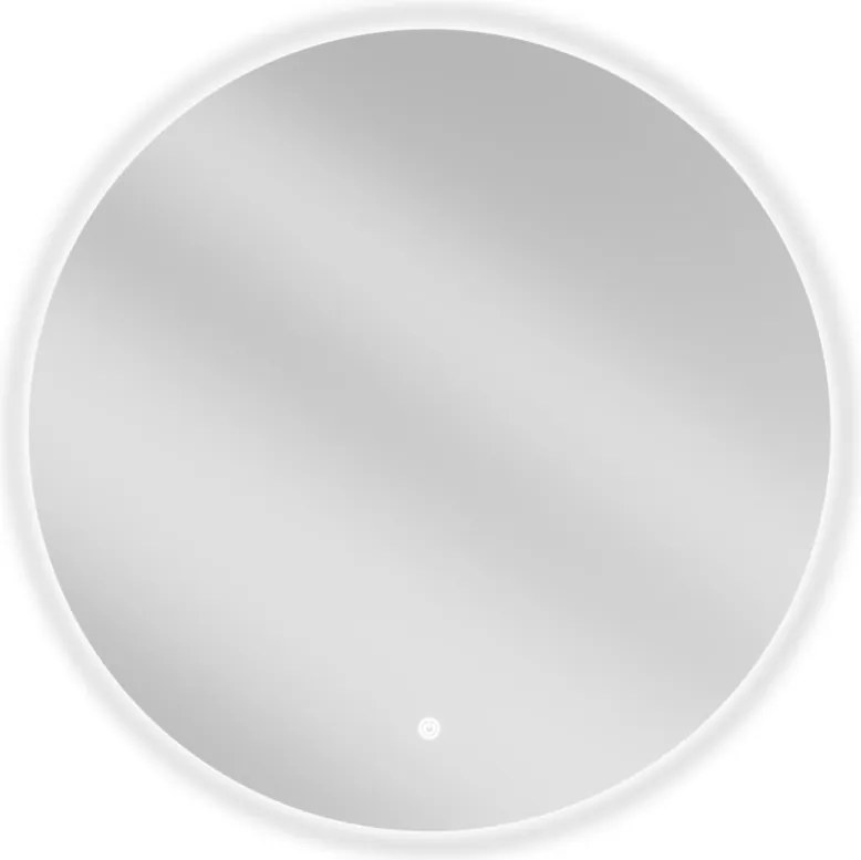 Mexen Erg osvetlené kúpeľňové zrkadlo, okrúhle 70 cm, LED 6000K, odvápnenie - 9823-070-070-611-00