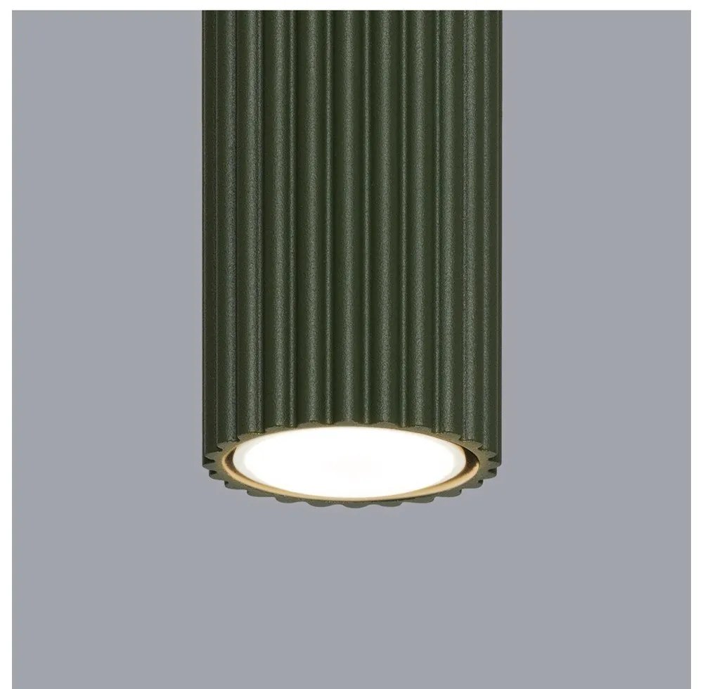 Zelené bodové svietidlo Gleam – Sollux