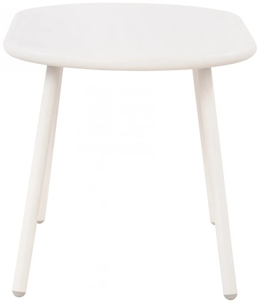 Konferenčný stolík Velva - v45 x 80 x 45 cm - Biela