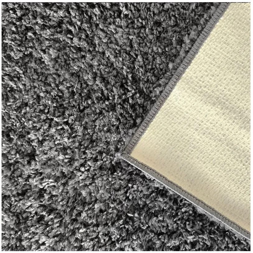 Moderné koberec SHAGGY Camila - grafitový