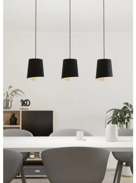 Eglo 900426 - Luster na lanku BOLIVIA 3xE27/40W/230V