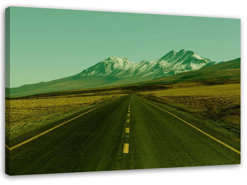 Gario Obraz na plátne Cesta cez púšť Rozmery: 60 x 40 cm