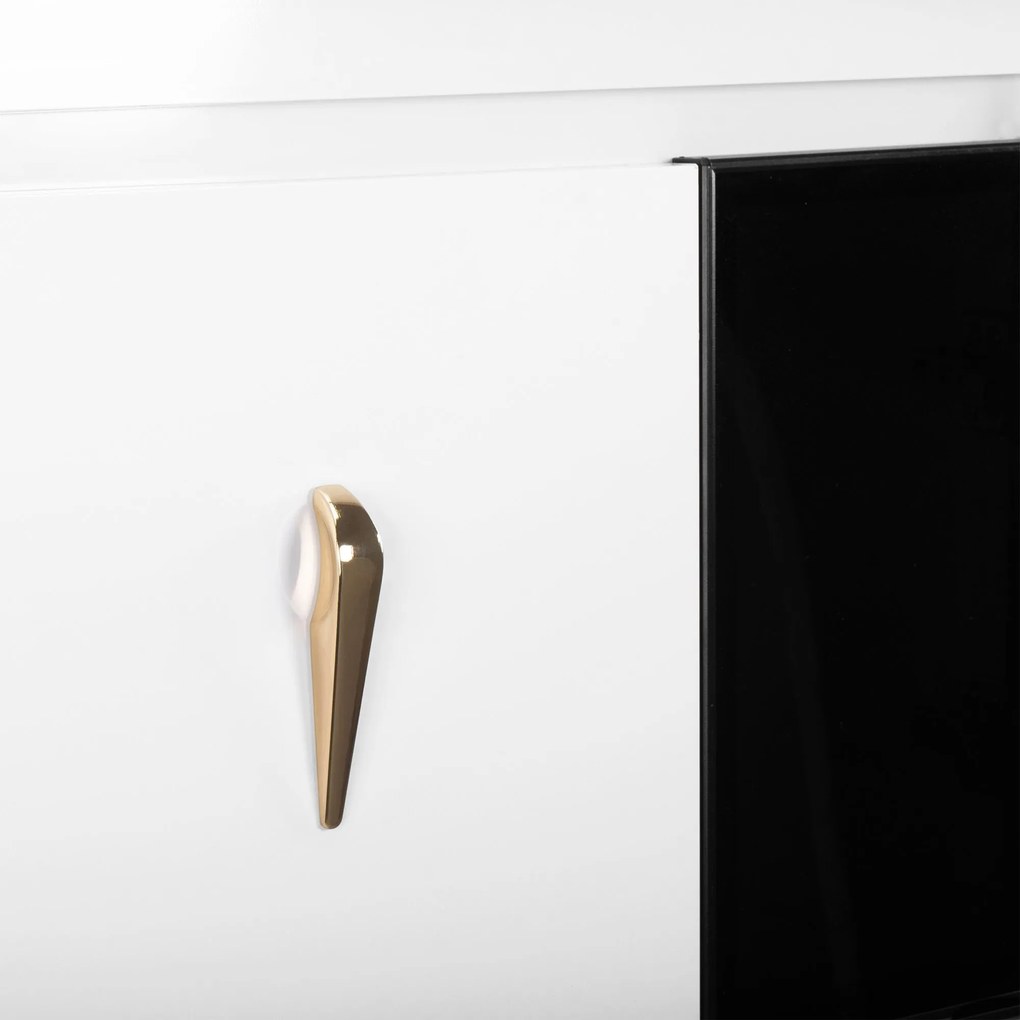 Rea Paris, súprava kúpeľňového nábytku s umývadlom 60cm, biela, REA-M0001
