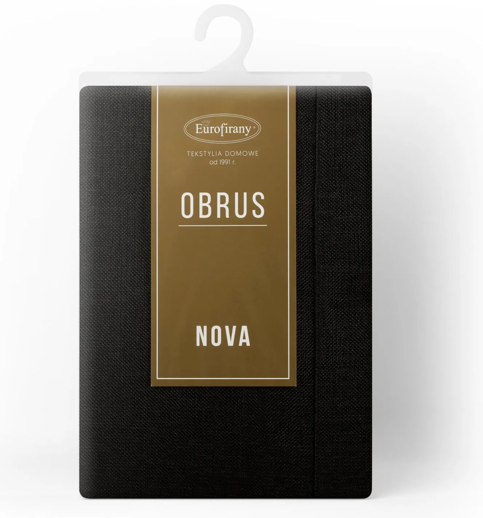 OBRUS STELLA 2 140X220 CM ČIERNY