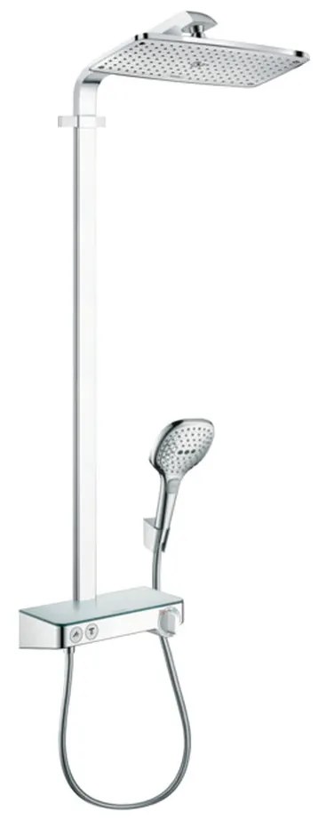 Hansgrohe Raindance E, Showerpipe 360 1jet s termostatom ShowerTablet Select 300, chrómová, HAN-27288000