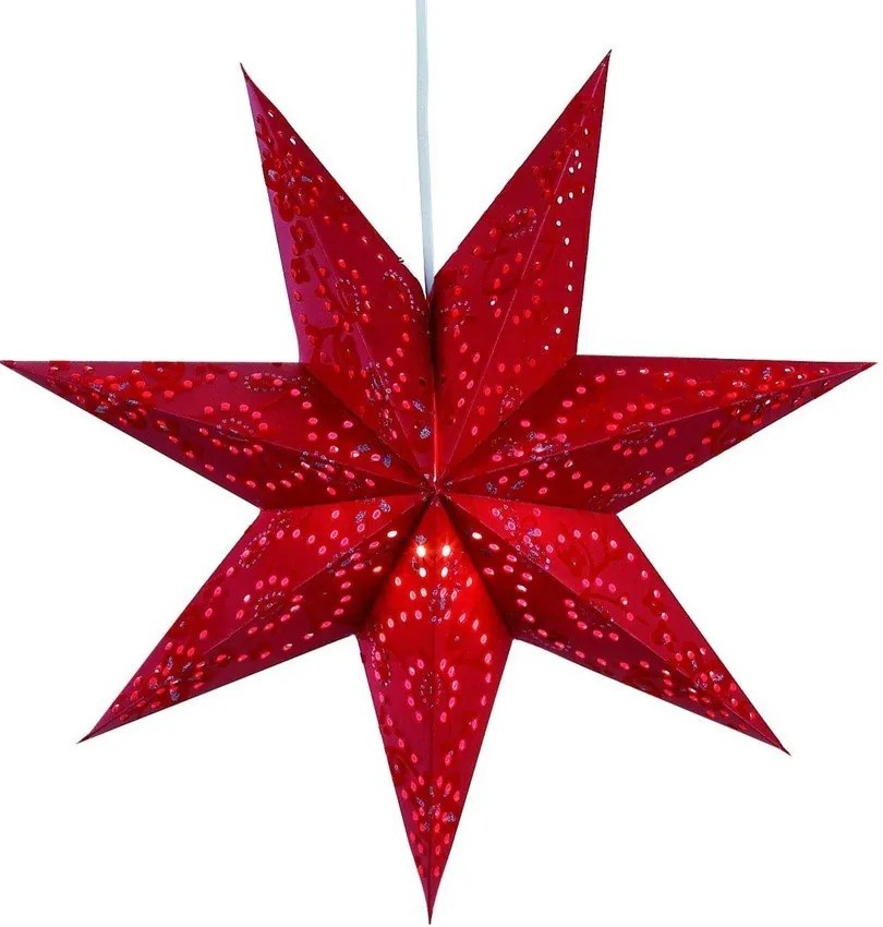 Červená závesná vianočná svetelná dekorácia Aratorp – Markslöjd