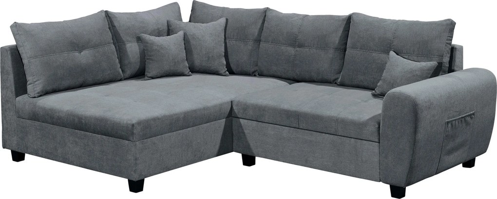 XXXLutz ROHOVÁ SEDAČKA, textil, antracitová MID.YOU - Sedačky - 002220035602