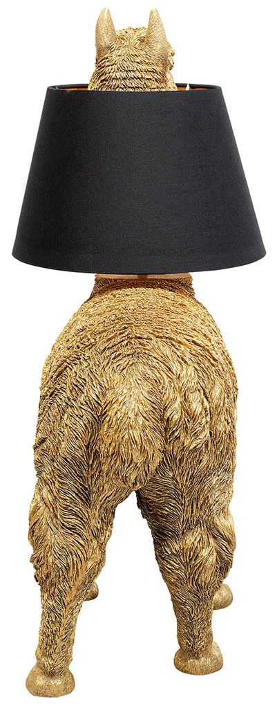 Alpaca stolová lampa zlatá