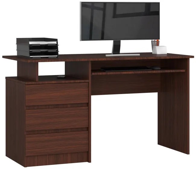 Kancelársky stôl CLP 135 cm wenge