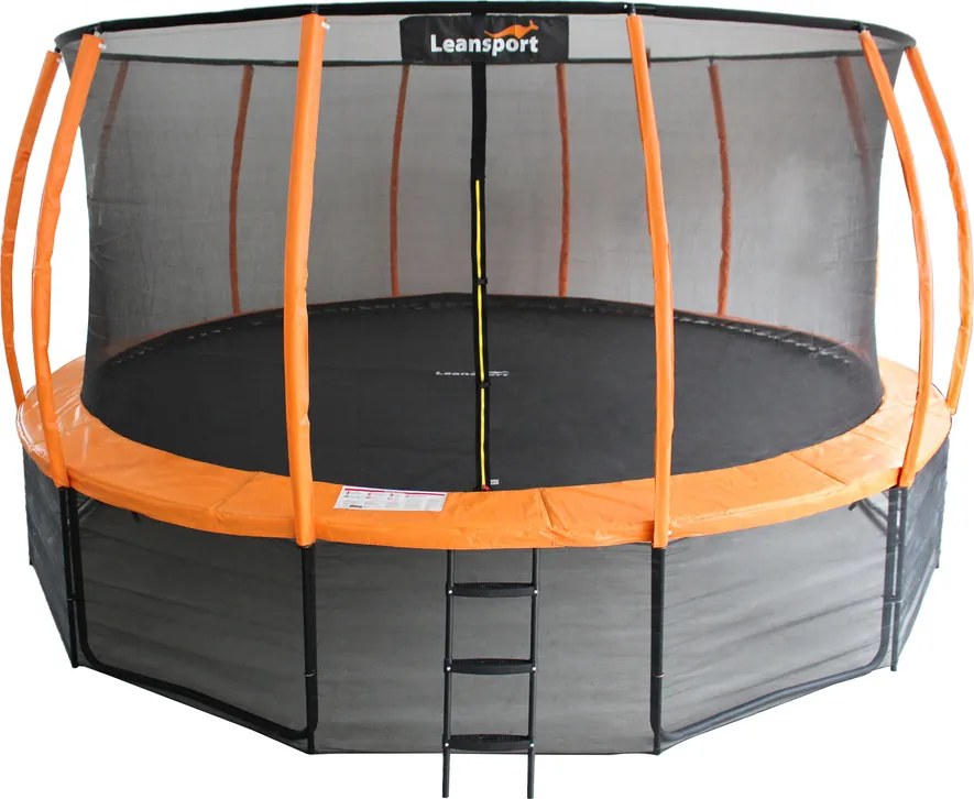 Trampolína LEAN SPORT BEST 366 cm (12ft), oranžová