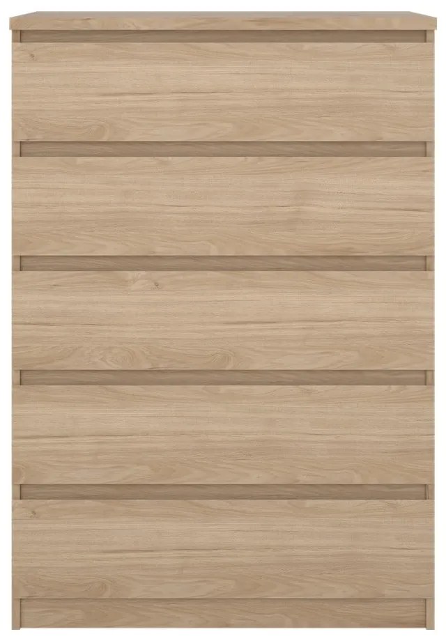 Komoda v dekore duba v prírodnej farbe 77x111x50 cm Naia – Tvilum