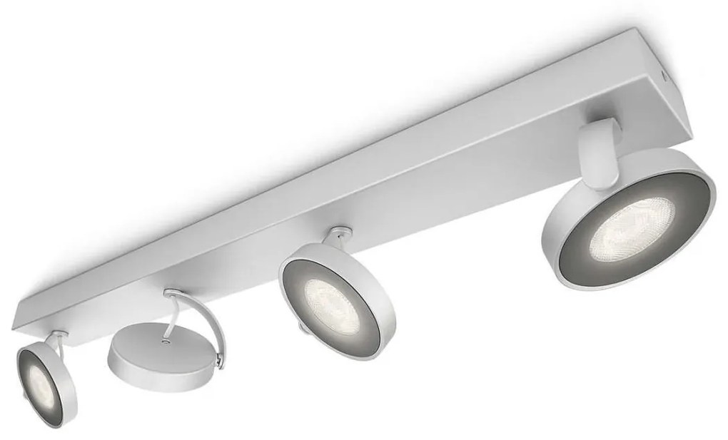 Philips 53174/48/16 - LED Stmievateľné bodové svietidlo CLOCKWORK 4xLED/4,5W/230V P1059