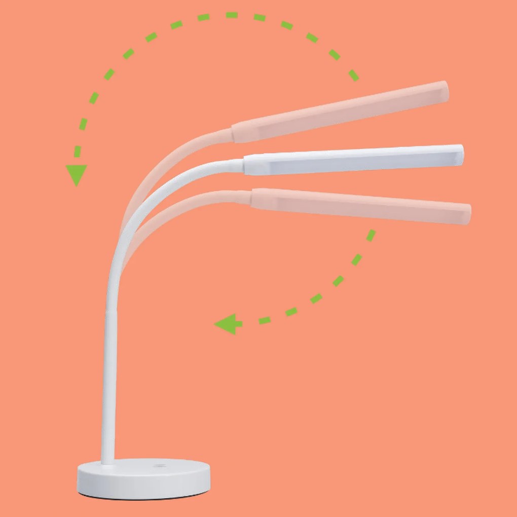 Monzana LED lampa na písací stolík biela