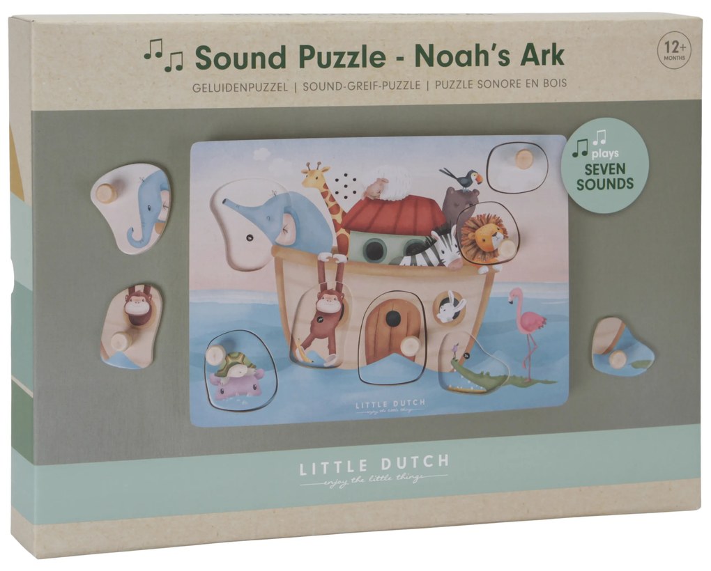 Vkladacie puzzle so zvukom Noemova archa