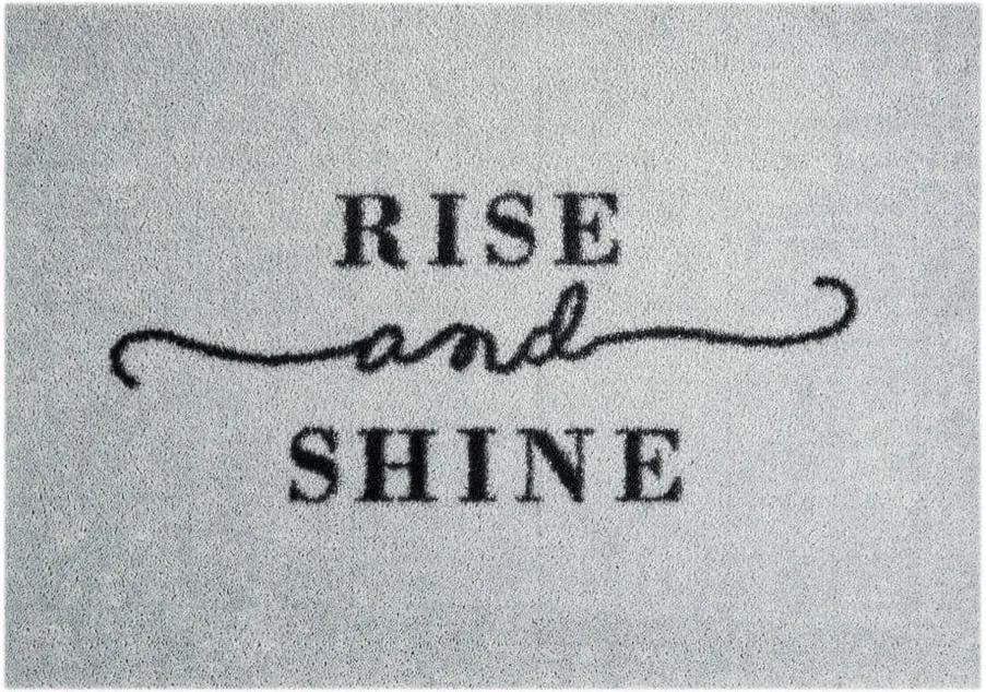 Sivá rohožka Mint Rugs StateMat Rise And Shine, 50 × 75 cm