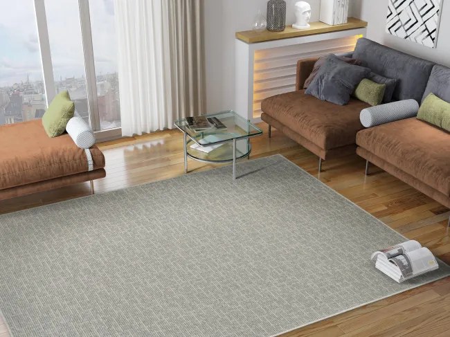 Koberec Linen 920 sivý