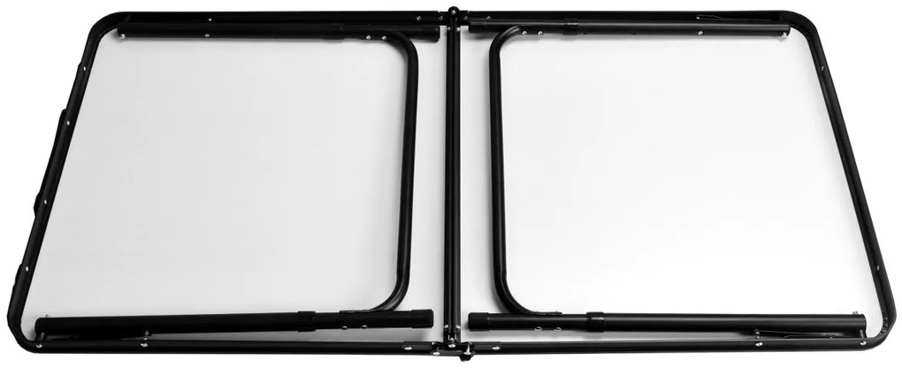 Kempingový stôl TRIP hnedo-čierny