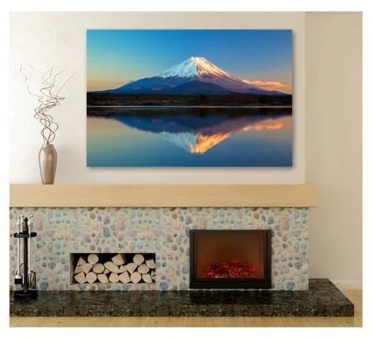 Obraz na plátně, Japonská sopka hora Fudži - 100x70 cm