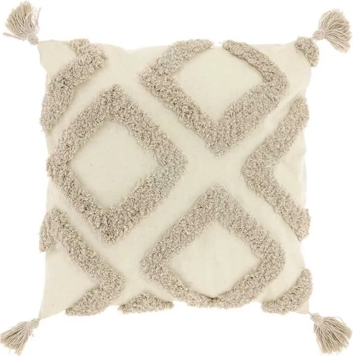 Dekoratívny vankúšik CRUZ 45x45 cm, sivý