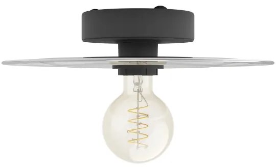 Eglo 44028 - Stropné svietidlo LINTMILL 1xE27/40W/230V šedá